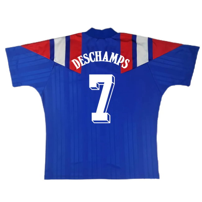 France 1992-94 Home Shirt (S) (Excellent) (Deschamps 7)