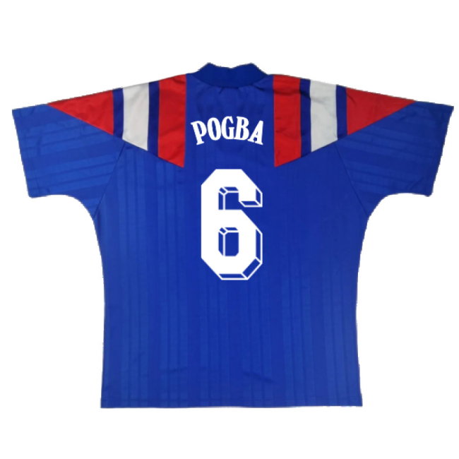France 1992-94 Home Shirt (S) (Excellent) (POGBA 6)