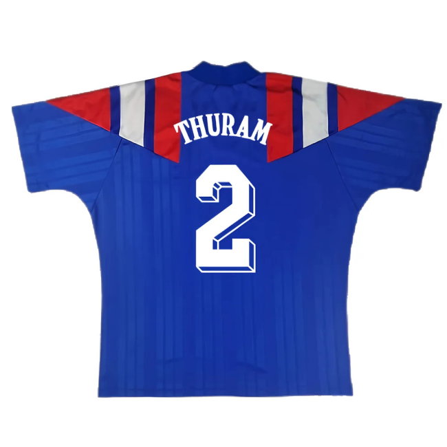 France 1992-94 Home Shirt (S) (Excellent) (THURAM 2)