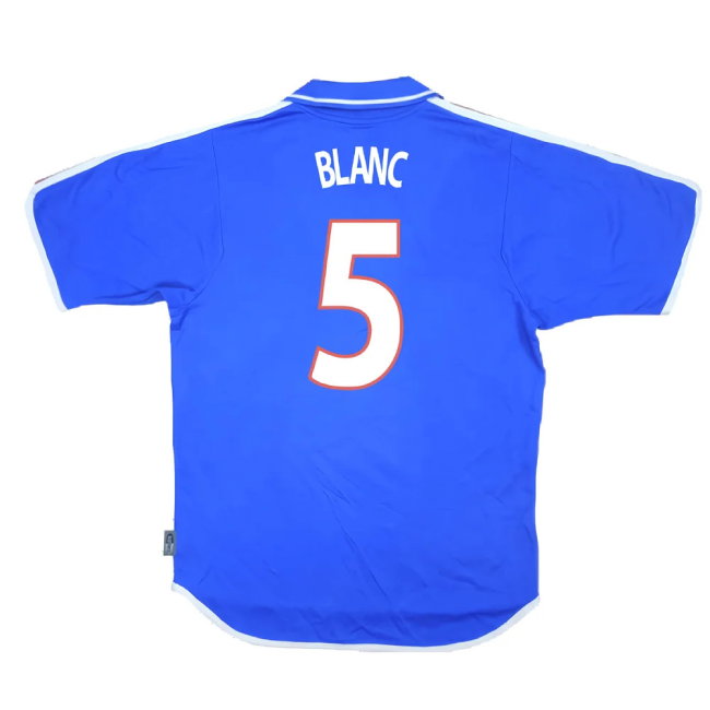 France 2000-02 Home Shirt (Very Good) (BLANC 5)