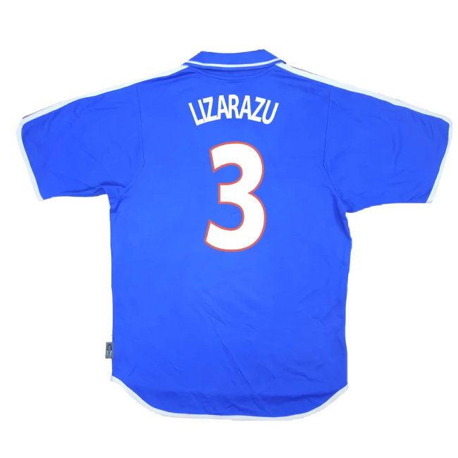 France 2000-02 Home Shirt (Very Good) (LIZARAZU 3)