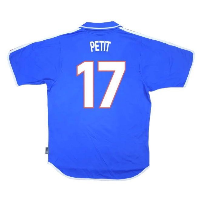 France 2000-02 Home Shirt (Very Good) (Petit 17)