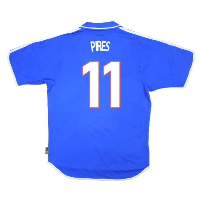 France 2000-02 Home Shirt (Very Good) (Pires 11)