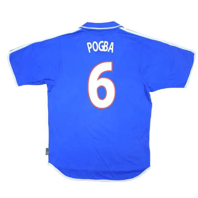 France 2000-02 Home Shirt (Very Good) (POGBA 6)