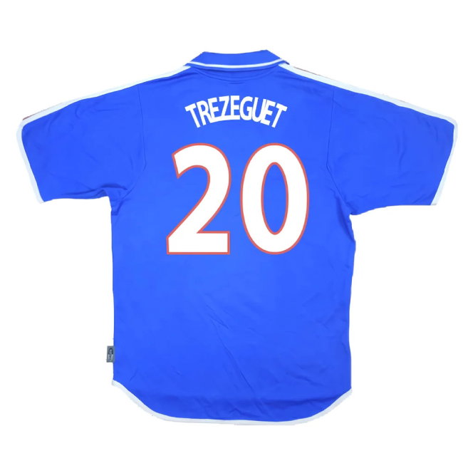 France 2000-02 Home Shirt (Very Good) (Trezeguet 20)