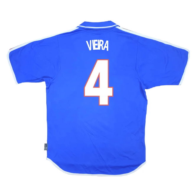 France 2000-02 Home Shirt (Very Good) (VIEIRA 4)
