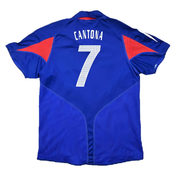 France 2004-06 Home Shirt (S) (Very Good) (CANTONA 7)