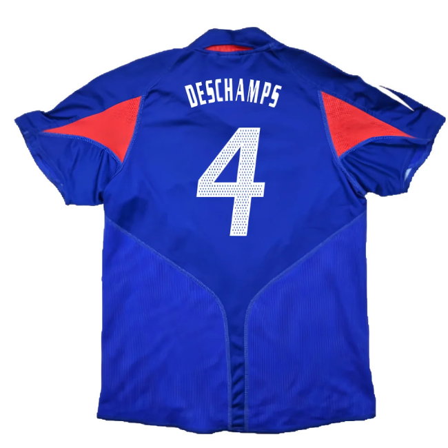France 2004-06 Home Shirt (S) (Very Good) (DESCHAMPS 4)