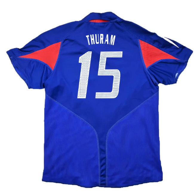 France 2004-06 Home Shirt (S) (Excellent) (Thuram 15)