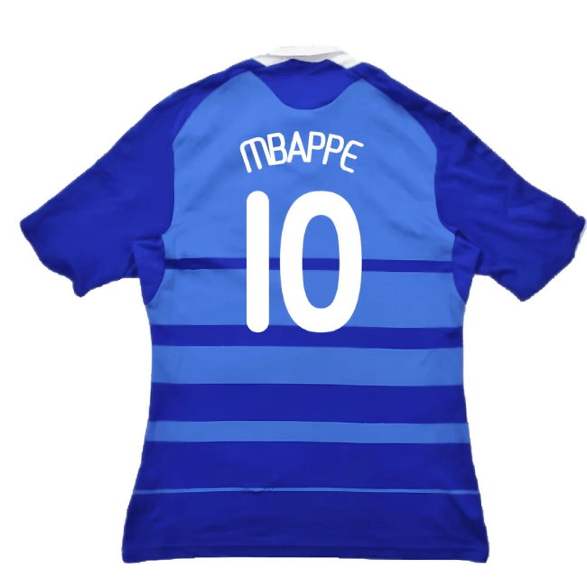 France 2008-09 Home Shirt (L) (Very Good) (Mbappe 10)