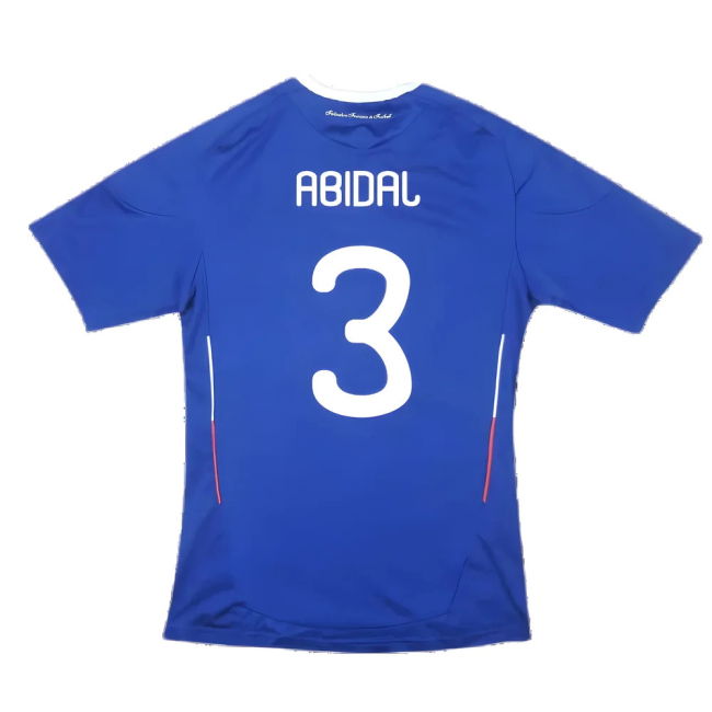 France 2009-10 Home Shirt (S) (Abidal 3) (Excellent)