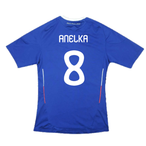 France 2009-10 Home Shirt (S) (Anelka 8) (Excellent)