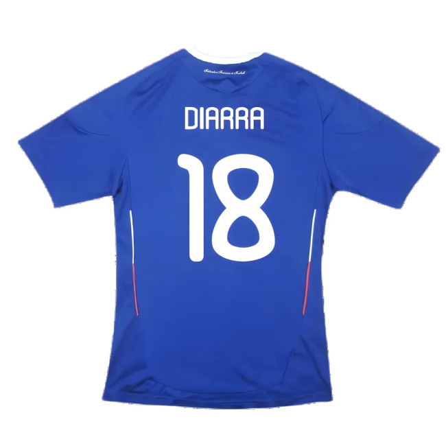 France 2009-10 Home Shirt (S) (Diarra 18) (Excellent)