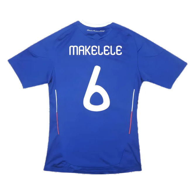 France 2009-10 Home Shirt (S) (Makelele 6) (Excellent)