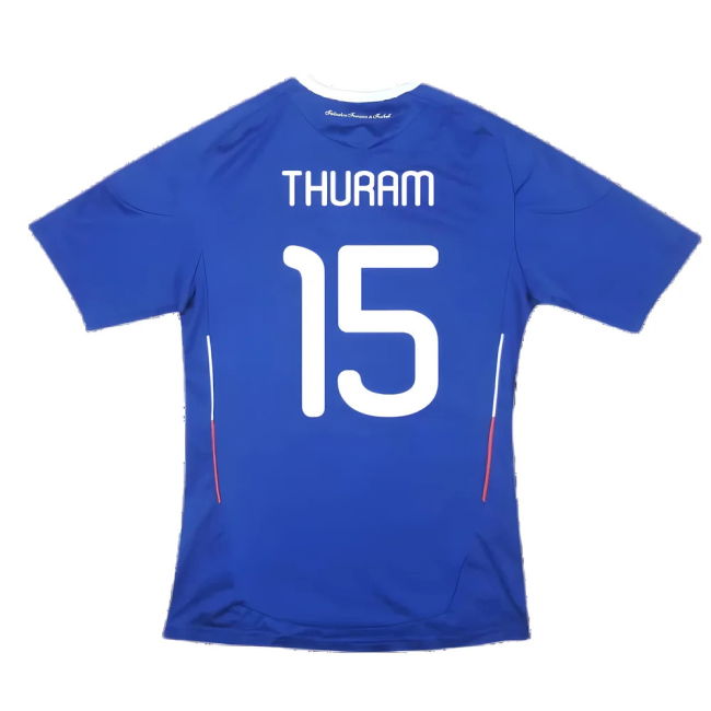 France 2009-10 Home Shirt (S) (Thuram 15) (Excellent)