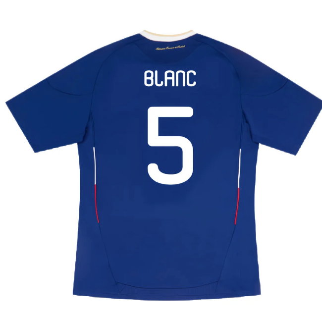 France 2010-11 Home Shirt (XL) (Very Good) (BLANC 5)