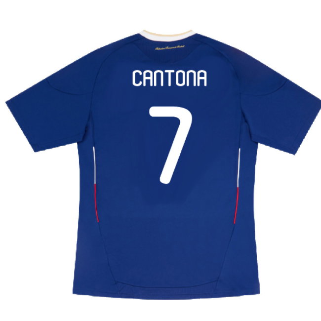 France 2010-11 Home Shirt (Excellent) (CANTONA 7)