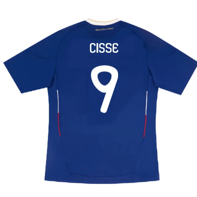 France 2010-11 Home Shirt (XL) (Very Good) (Cisse 9)