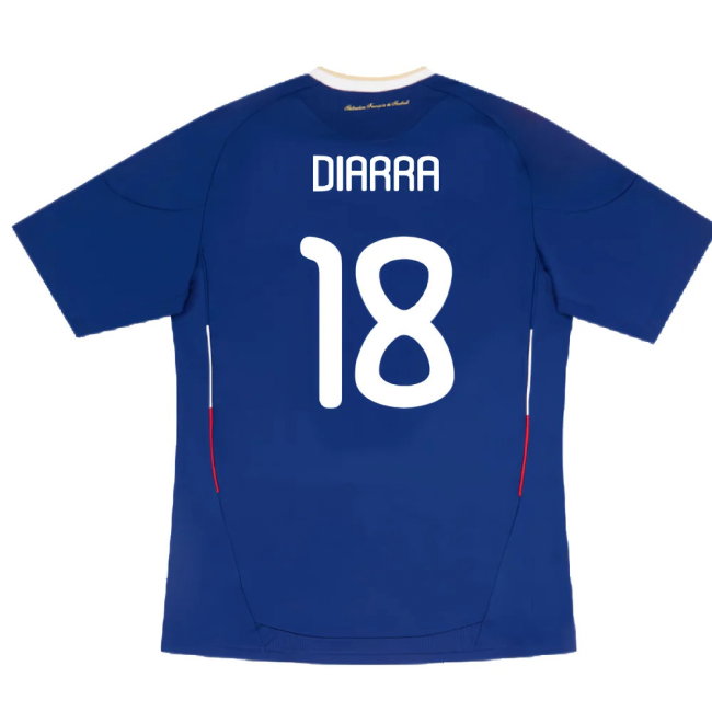 France 2010-11 Home Shirt (Excellent) (Diarra 18)
