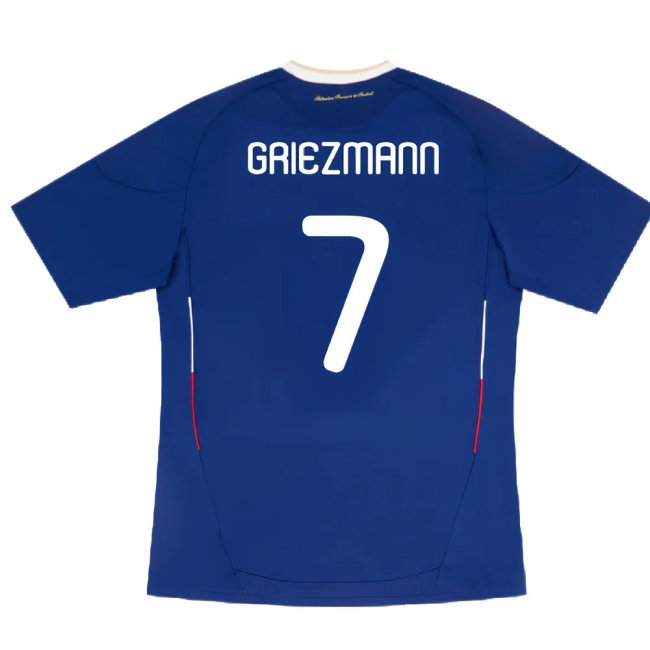 France 2010-11 Home Shirt (Excellent) (GRIEZMANN 7)