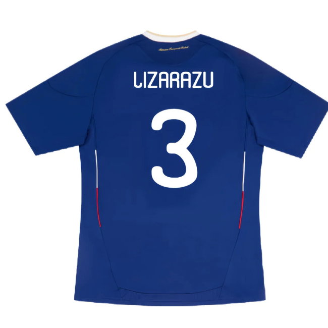 France 2010-11 Home Shirt (XL) (Very Good) (LIZARAZU 3)