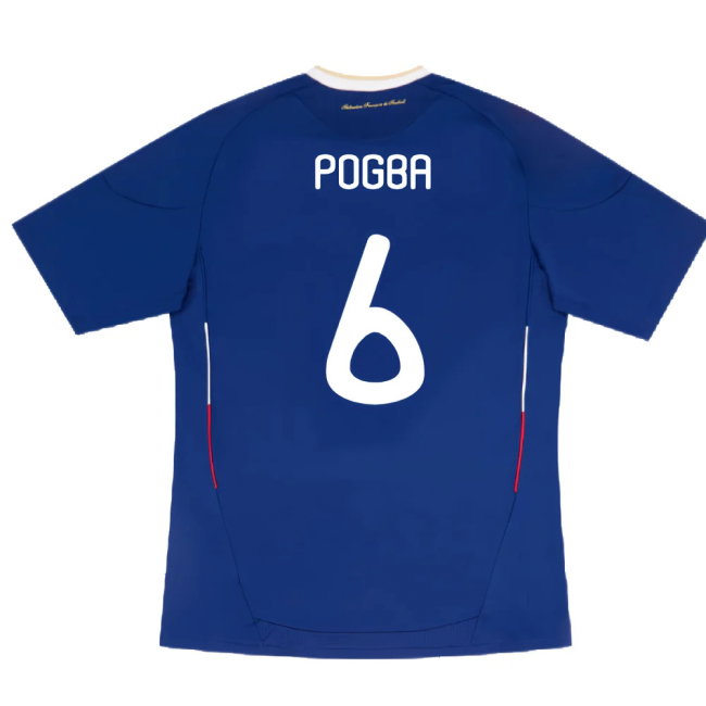 France 2010-11 Home Shirt (Excellent) (POGBA 6)