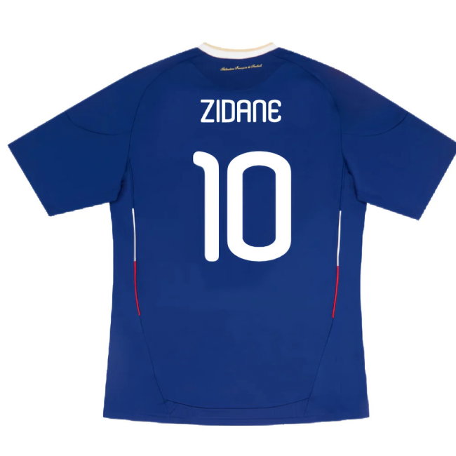 France 2010-11 Home Shirt (Excellent) (ZIDANE 10)