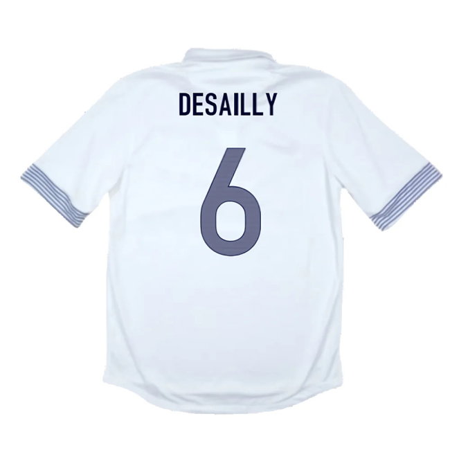 France 2012-13 Away Shirt (Excellent) (DESAILLY 6)