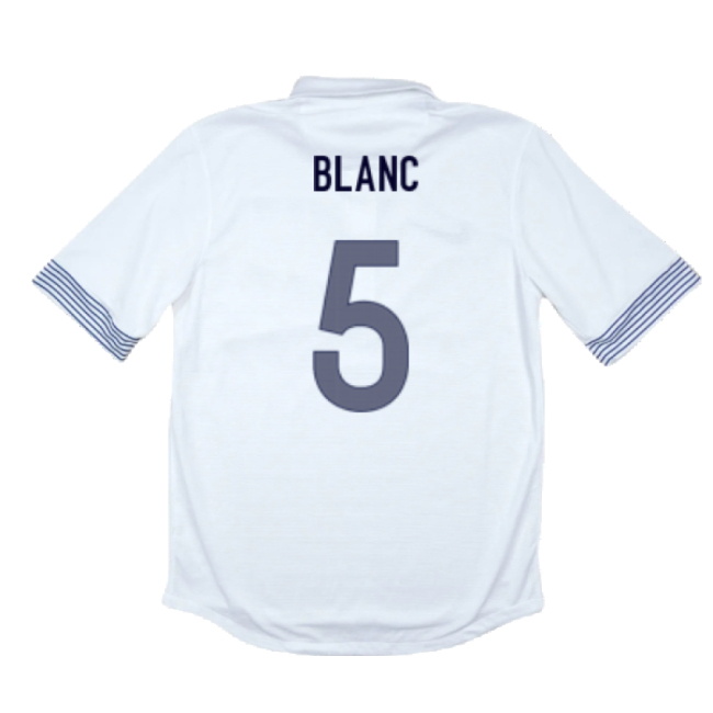 France 2012-13 Away Shirt ((Good) M) (BLANC 5)