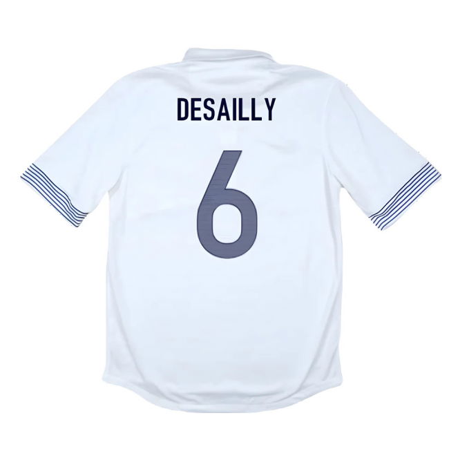 France 2012-13 Away Shirt ((Good) M) (DESAILLY 6)