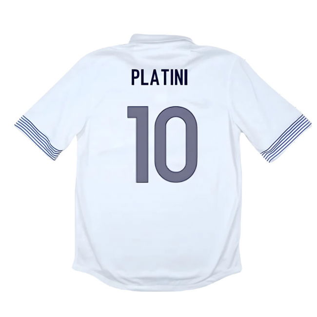 France 2012-13 Away Shirt ((Good) M) (PLATINI 10)