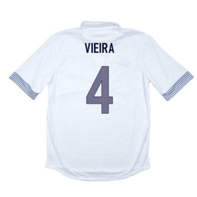 France 2012-13 Away Shirt ((Good) M) (VIEIRA 4)