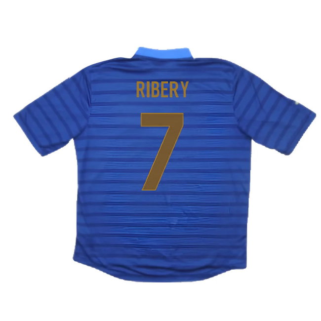 France 2012-13 Home Shirt (M) (Very Good) (Ribery 7)