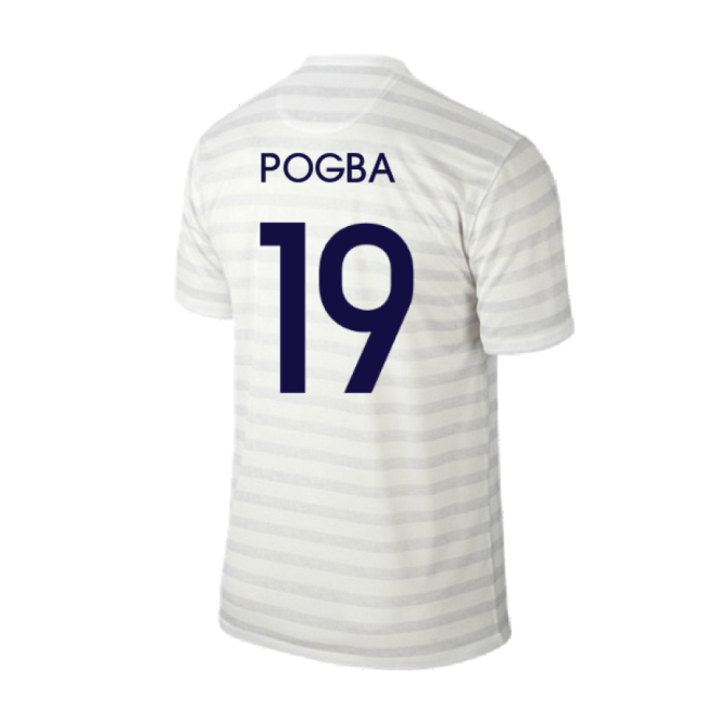France 2014-15 Away Shirt ((Excellent) M) (Pogba 19)