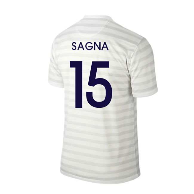 France 2014-15 Away Shirt ((Excellent) M) (Sagna 15)