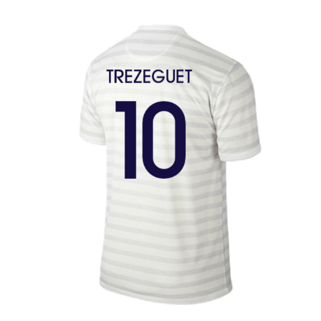 France 2014-15 Away Shirt ((Excellent) M) (Trezeguet 10)