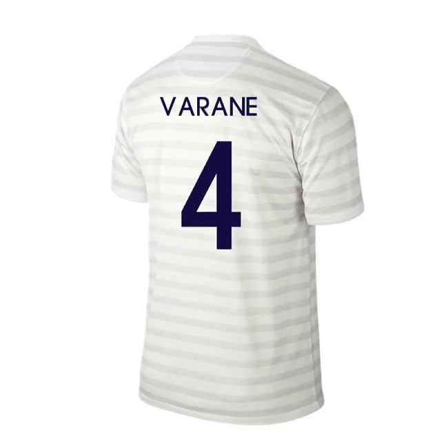 France 2014-15 Away Shirt ((Excellent) M) (Varane 4)