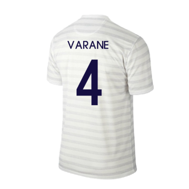 France 2014-15 Away Shirt ((Excellent) M) (Varane 4)