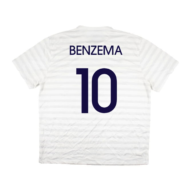 France 2014-15 Away Shirt ((Very Good) XXL) (Benzema 10)