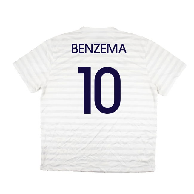 France 2014-15 Away Shirt ((Very Good) XXL) (Benzema 10)