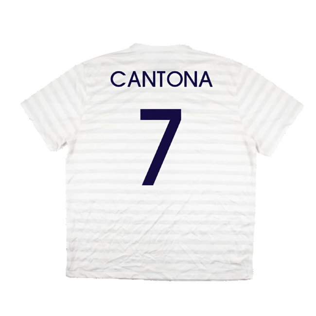 France 2014-15 Away Shirt ((Very Good) XXL) (Cantona 7)