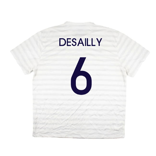 France 2014-15 Away Shirt ((Very Good) XXL) (Desailly 6)