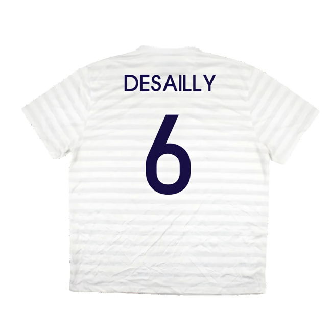 France 2014-15 Away Shirt ((Very Good) XXL) (Desailly 6)