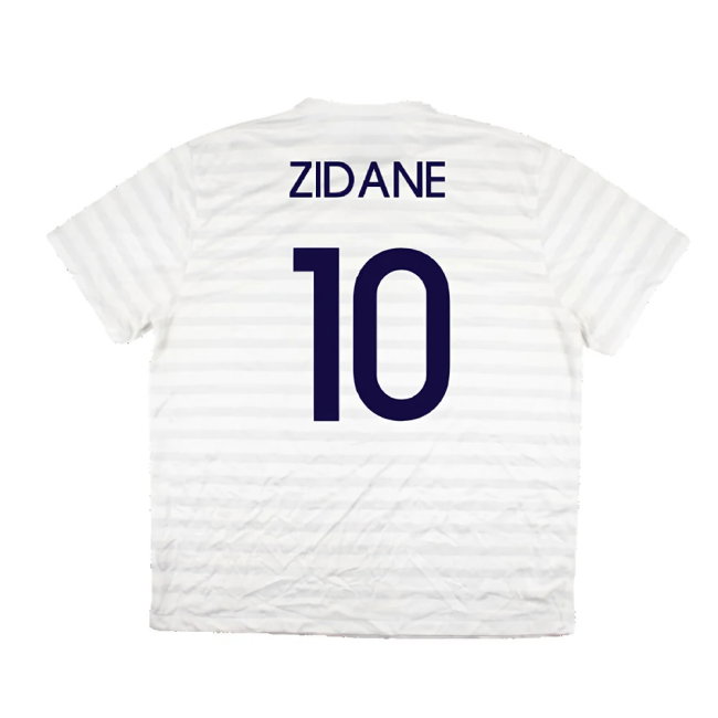 France 2014-15 Away Shirt ((Very Good) XXL) (Zidane 10)