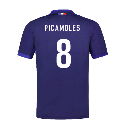 France RWC 2023 Home Rugby Shirt (Picamoles 8)