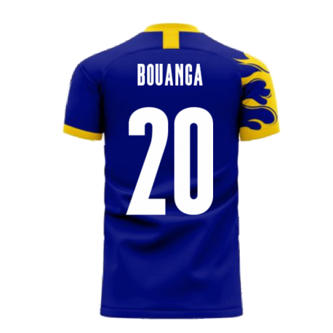 Gabon 2025-2026 Away Concept Football Kit (Libero) (BOUANGA 20)