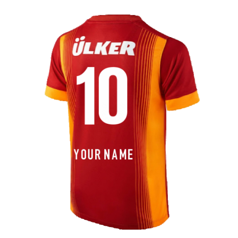 Galatasaray 2014-15 Home Shirt ((Excellent) S) (Your Name)