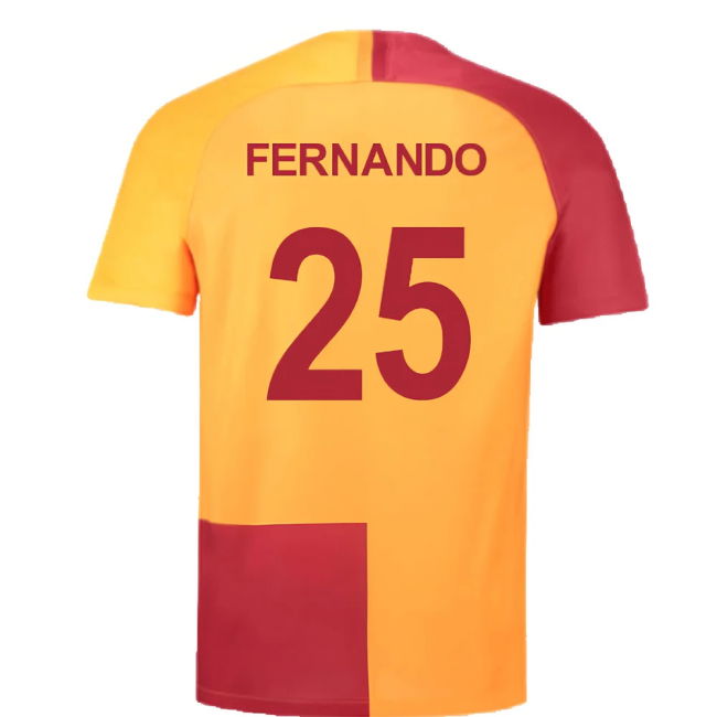 Galatasaray 2018-19 Home Shirt (2XL) (Excellent) (Fernando 25)