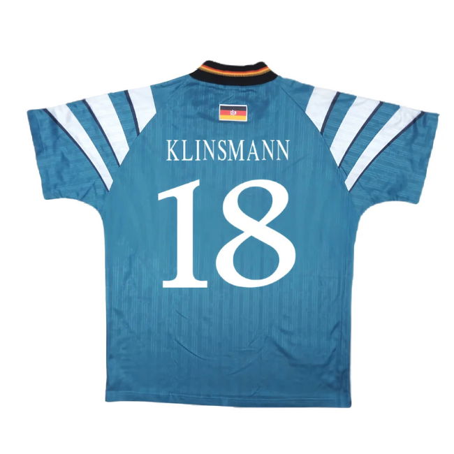 Germany 1996-98 Away Shirt ((Very Good) S) (Klinsmann 18)