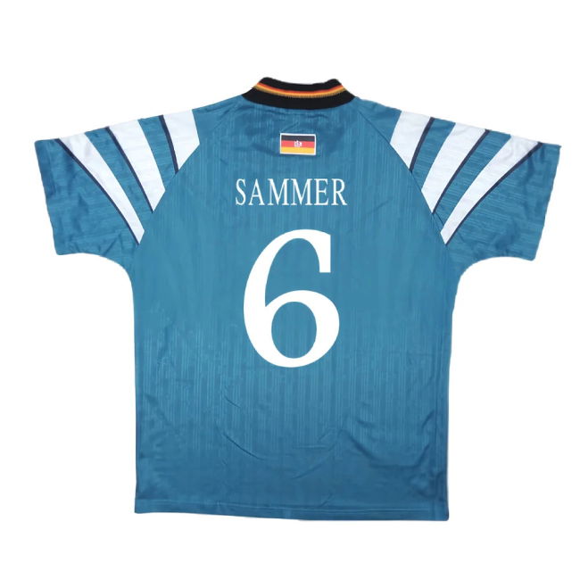 Germany 1996-98 Away Shirt ((Very Good) S) (Sammer 6)
